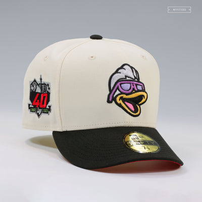 LAS VEGAS AVIATORS 40TH ANNIVERSARY GIZMO DUCK INSPIRED NEW ERA FITTED CAP