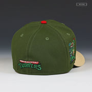 TEENAGE MUTANT NINJA TURTLES COWABUNGA PIZZA NYC SHELLTOE INSPIRED NEW ERA FITTED CAP