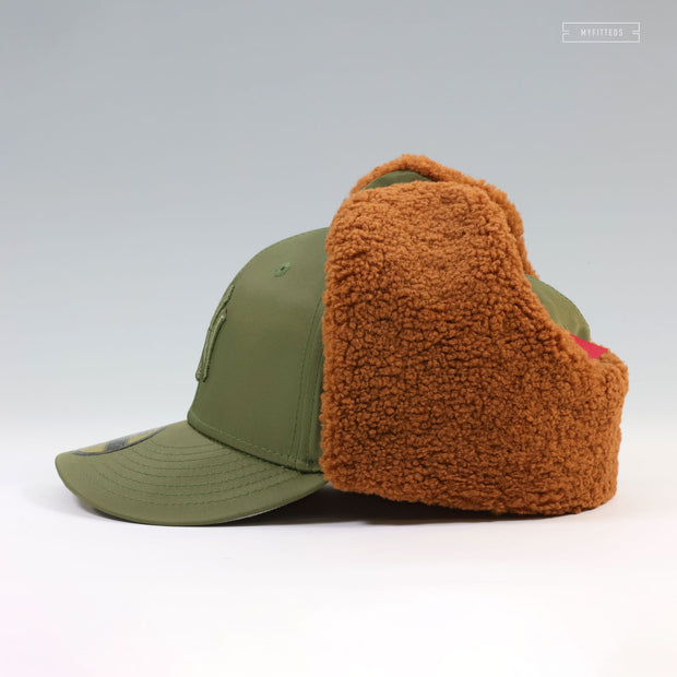 NEW YORK YANKEES X ALPHA INDUSTRIES AVIATOR DOG EAR NEW ERA 59FIFTY FITTED CAP