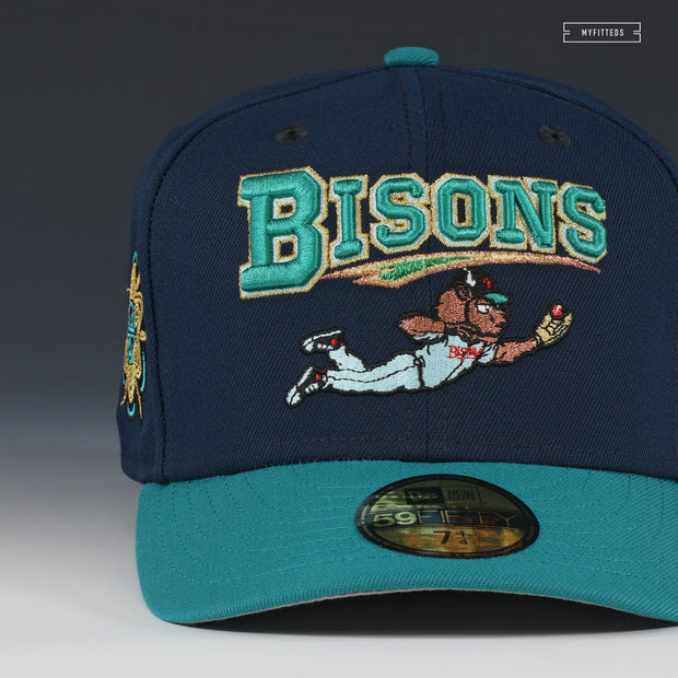 BUFFALO BISONS DIVING BUSTER COPA 2024 LUCES DE BUFFALO NEW ERA FITTED CAP