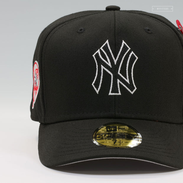 NEW YORK YANKEES X ALPHA INDUSTRIES COLLAGE CHAIN STITCHED NEW ERA FITTED CAP