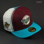 MINNESOTA TWINS 1987 WORLD SERIES "FOR THE DUCKS OF MINNEAPOLIS" NEW ERA FITTED CAP