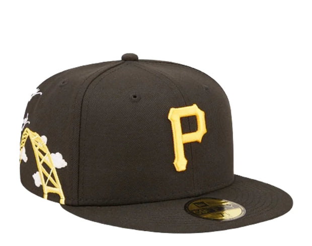 PITTSBURGH PIRATES CLOUD ICON NEW ERA FITTED HAT