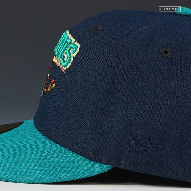 BUFFALO BISONS DIVING BUSTER COPA 2024 LUCES DE BUFFALO NEW ERA FITTED CAP