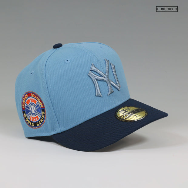 NEW YORK YANKEES 1936 WORLD SERIES "SKY'S THE LIMIT" NEW ERA FITTED CAP