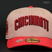 CINCINNATI REDS WORLD CHAMPS 25TH & 10TH ANNIVERSARIES NEW ERA FITTED CAP