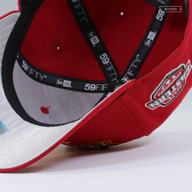 2008 NHL ALL-STAR GAME ATLANTA X CAROLINA HURRICANES EASTERN CONFERENCE JERSEY NEW ERA FITTED CAP