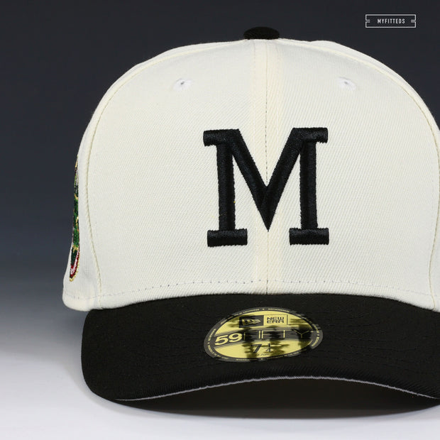 MILWAUKEE BREWERS 1982 WORLD SERIES CHAMPS MR. MUDDLE OFF WHITE NEW ERA HAT