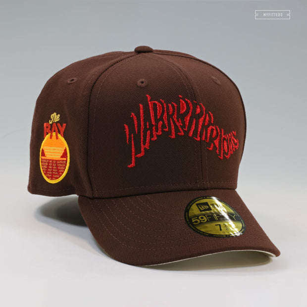 GOLDEN STATE WARRIORS THE BAY WARRRRRRIORS! WARRIORS MOVIE INSPIRED NEW ERA FITTED CAP