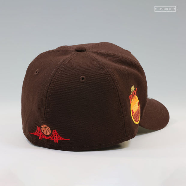 GOLDEN STATE WARRIORS THE BAY WARRRRRRIORS! WARRIORS MOVIE INSPIRED NEW ERA FITTED CAP
