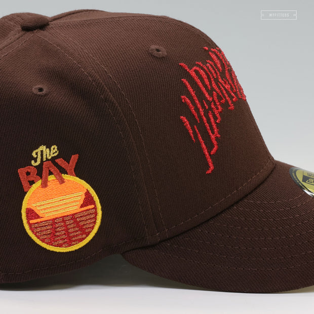 GOLDEN STATE WARRIORS THE BAY WARRRRRRIORS! WARRIORS MOVIE INSPIRED NEW ERA FITTED CAP