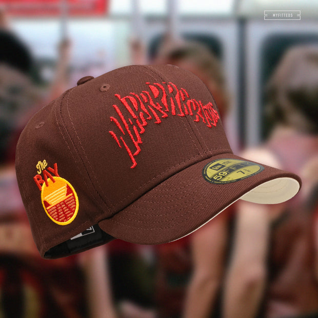 GOLDEN STATE WARRIORS THE BAY WARRRRRRIORS! WARRIORS MOVIE INSPIRED NEW ERA FITTED CAP