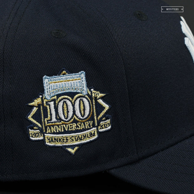 NEW YORK YANKEES YANKEE STADIUM 100TH ANNIVERSARY NEW ERA FITTED CAP