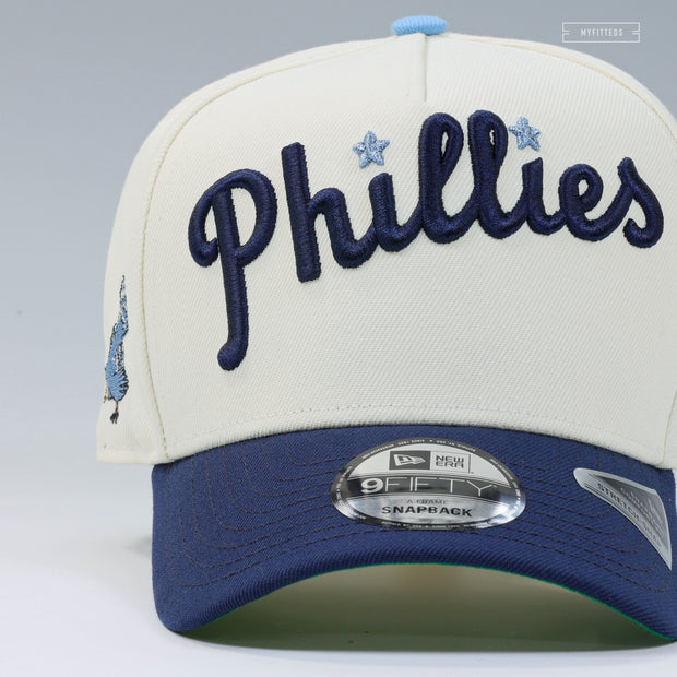 PHILADELPHIA PHILLIES 1945 PHILADELPHIA BLUE JAYS NEW ERA 9FIFTY A-FRAME SNAPBACK