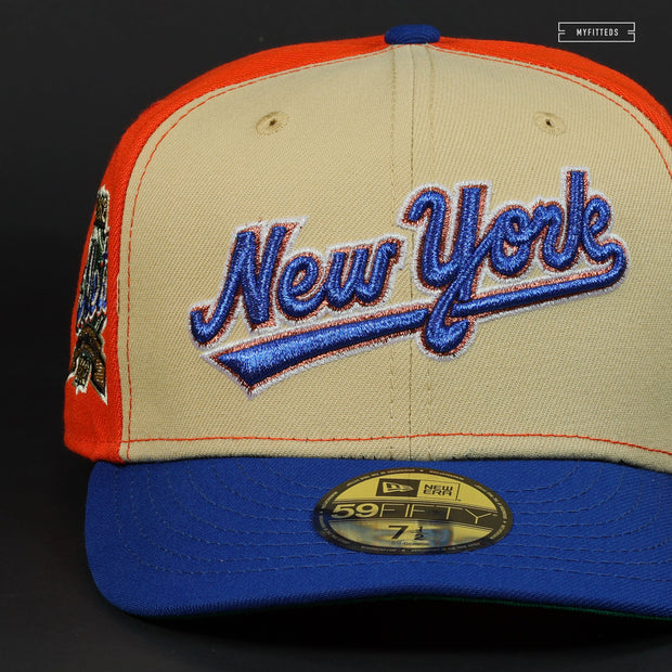 NEW YORK METS 40TH ANNIVERSARY "OLD GOLD FOR ALL" NEW ERA FITTED CAP