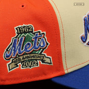 NEW YORK METS 40TH ANNIVERSARY "OLD GOLD FOR ALL" NEW ERA FITTED CAP