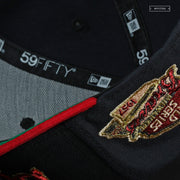 ATLANTA BRAVES X MILWAUKEE BRAVES 1957 WORLD SERIES NEW ERA FITTED CAP