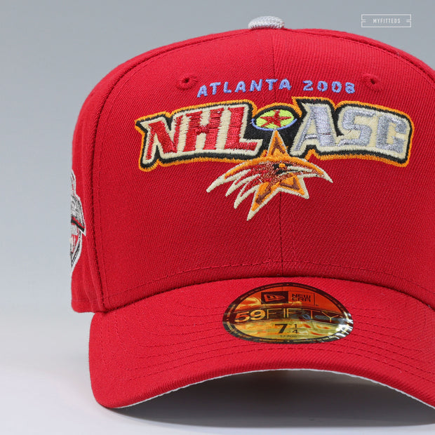 2008 NHL ALL-STAR GAME ATLANTA X CAROLINA HURRICANES EASTERN CONFERENCE JERSEY NEW ERA FITTED CAP