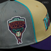 ARIZONA DIAMONDBACKS 1998 INAUGURAL SEASON "OLD GOLD FOR ALL" NEW ERA FITTED CAP