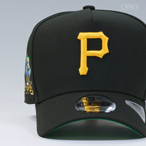 PITTSBURGH PIRATES PNC PARK HOME OF THE PIRATES GAME NEW ERA 9FIFTY A-FRAME SNAPBACK