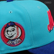 NEW YORK METS MR MET OPENING DAY VS MARLINS TEE INSPIRED NEW ERA FITTED CAP