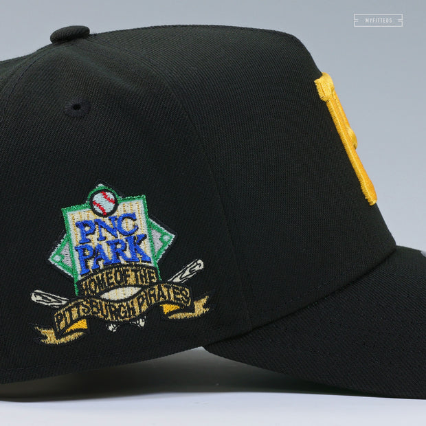 PITTSBURGH PIRATES PNC PARK HOME OF THE PIRATES GAME NEW ERA 9FIFTY A-FRAME SNAPBACK