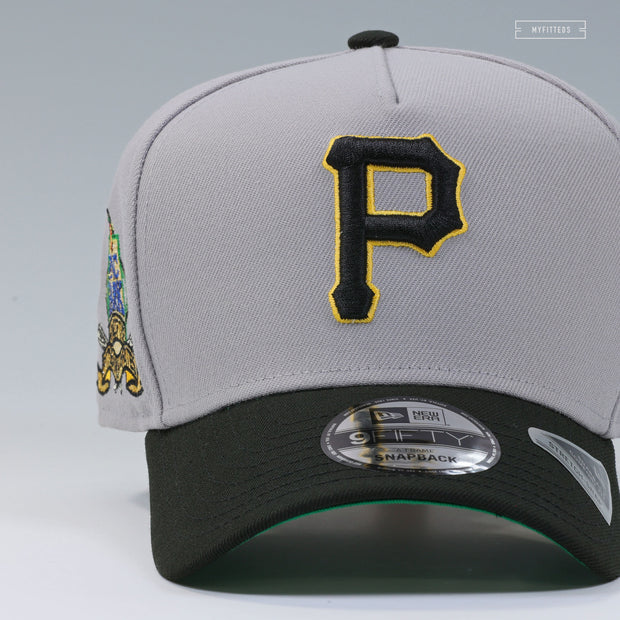 PITTSBURGH PIRATES PNC PARK HOME OF THE PIRATES ALTERNATE NEW ERA 9FIFTY A-FRAME SNAPBACK