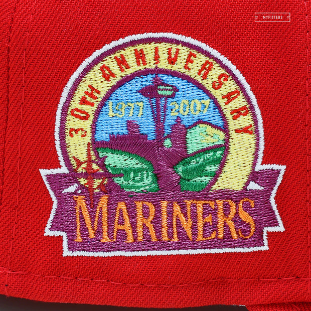SEATTLE MARINERS 30TH ANNIVERSARY "RAINBOW" NEW ERA HAT