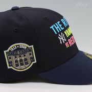 THE RIVALRY NEW YORK YANKEES VS BOSTON RED SOX YANKEE STADIUM FENWAY PARK NEW ERA CAP