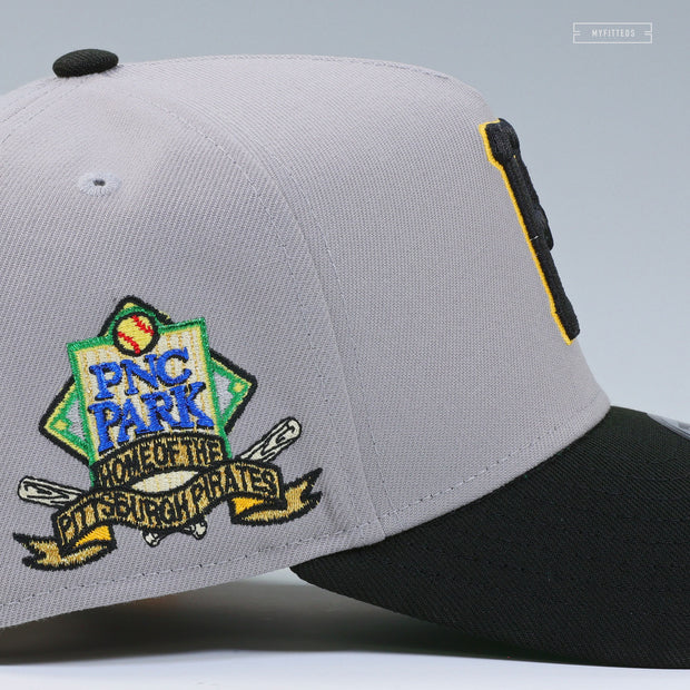 PITTSBURGH PIRATES PNC PARK HOME OF THE PIRATES ALTERNATE NEW ERA 9FIFTY A-FRAME SNAPBACK