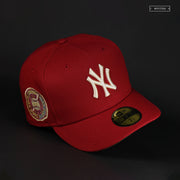 NEW YORK YANKEES 1928 WORLD SERIES TUDOR RED MODERN FLAIR NEW ERA FITTED CAP