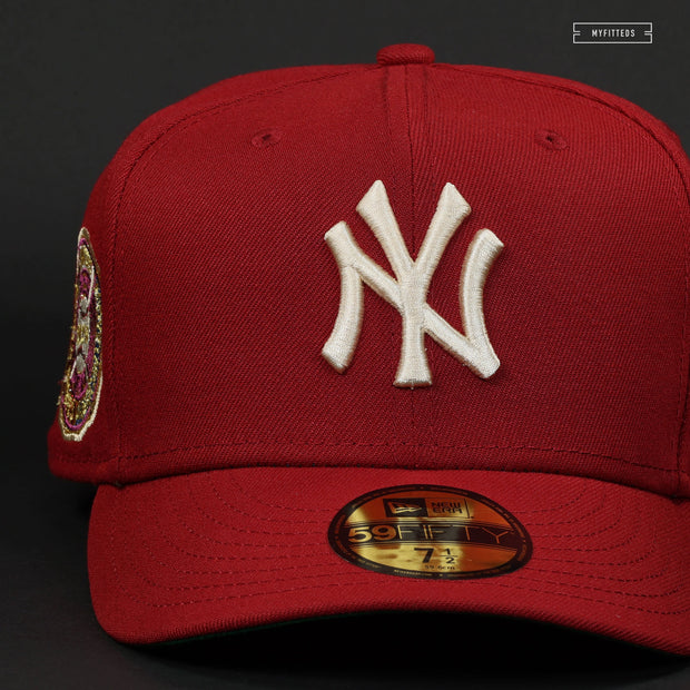 NEW YORK YANKEES 1928 WORLD SERIES TUDOR RED MODERN FLAIR NEW ERA FITTED CAP