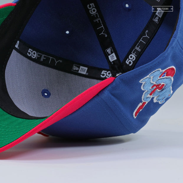 CHICAGO CUBS SECOND ALTERNATE VINTAGE WEATHERED LOOK NEW ERA FITTED CAP