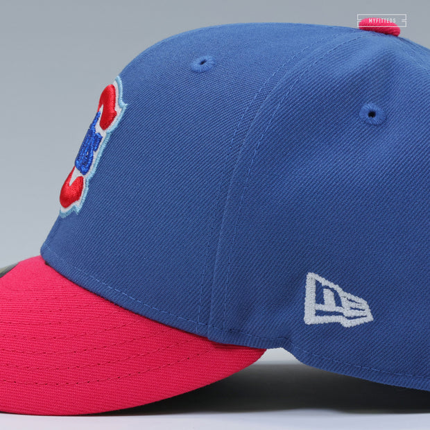 CHICAGO CUBS SECOND ALTERNATE VINTAGE WEATHERED LOOK NEW ERA FITTED CAP