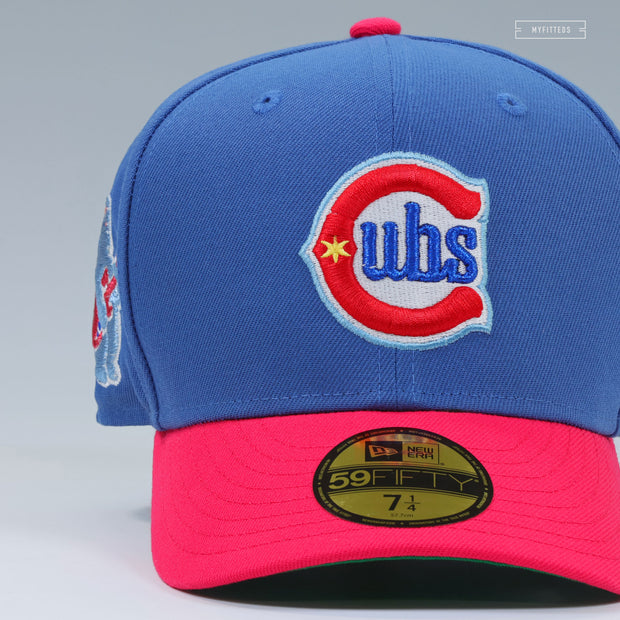 CHICAGO CUBS SECOND ALTERNATE VINTAGE WEATHERED LOOK NEW ERA FITTED CAP