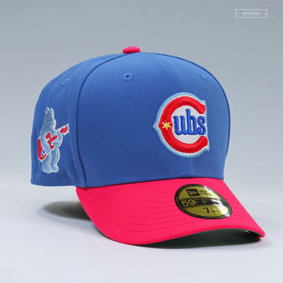 CHICAGO CUBS SECOND ALTERNATE VINTAGE WEATHERED LOOK NEW ERA FITTED CAP