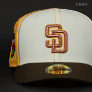 SAN DIEGO PADRES NEW PETCO PARK DIAGONAL BLOCK NEW ERA FITTED CAP