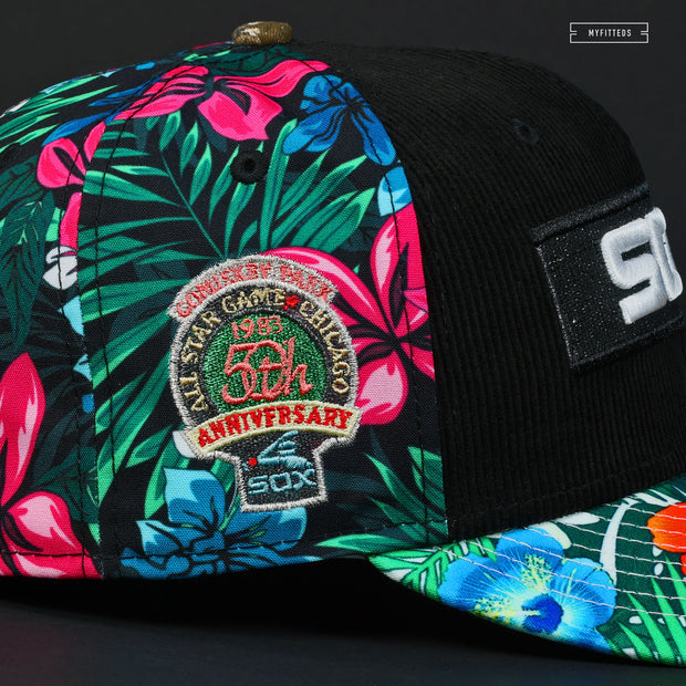 CHICAGO WHITE SOX 1933 ALL-STAR GAME 50TH ANNIVERSARY "FLORAL" NEW ERA HAT