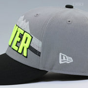 DENVER NUGGETS CITY SERIES AIR MAX 95 NEON YELLOW INSPIRED NEW ERA FITTED CAP