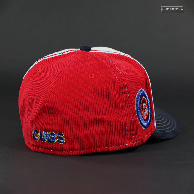 CHICAGO CUBS WRIGLEY FIELD 100TH ANNIVERSARY DIAGONAL BLOCK NEW ERA HAT