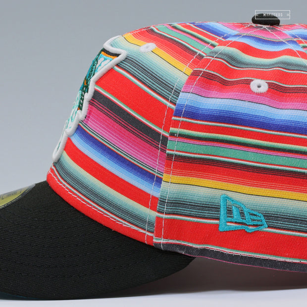 SAN JOSE SHARKS SERAPE QUETZALLI JIMENEZ NATIVE AMERICAN & MEXICAN HERITAGE NEW ERA FITTED CAP