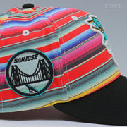 SAN JOSE SHARKS SERAPE QUETZALLI JIMENEZ NATIVE AMERICAN & MEXICAN HERITAGE NEW ERA FITTED CAP