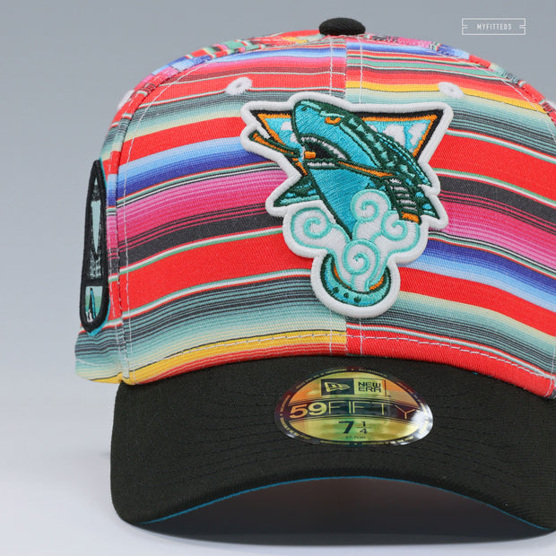 SAN JOSE SHARKS SERAPE QUETZALLI JIMENEZ NATIVE AMERICAN & MEXICAN HERITAGE NEW ERA FITTED CAP