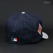 BALTIMORE ORIOLES CAMDEN YARDS 25TH ANNIVERSARY DENIM DUNK SB NEW ERA FITTED CAP