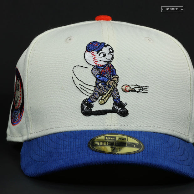 NEW YORK METS MR. MET "MASCOT PACK" NEW ERA FITTED CAP