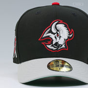 BUFFALO SABRES 2001 JERSEY REVERSE RETRO JET BLACK SNOWY OWL NEW ERA FITTED CAP