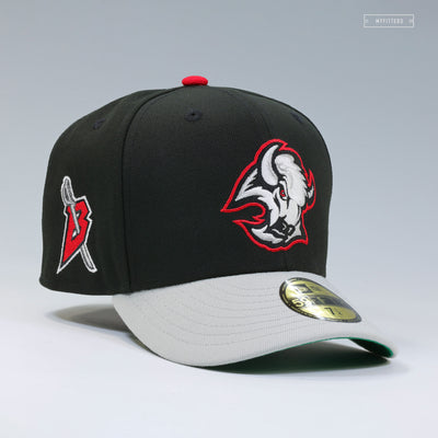 BUFFALO SABRES 2001 JERSEY REVERSE RETRO JET BLACK SNOWY OWL NEW ERA FITTED CAP