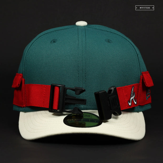 ATLANTA BRAVES MY HERO ACADEMIA DEKU'S COSTUME INSPIRED ELITE SERIES NEW ERA HAT