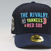 THE RIVALRY NEW YORK YANKEES VS BOSTON RED SOX YANKEE STADIUM FENWAY PARK NEW ERA CAP