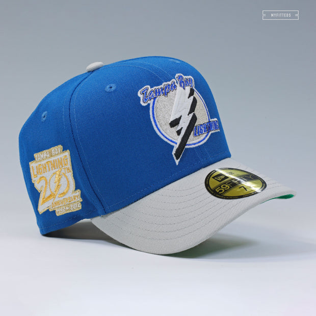 TAMPA BAY LIGHTNING 20TH ANNIVERSARY REVERSE RETRO NEW ERA FITTED CAP